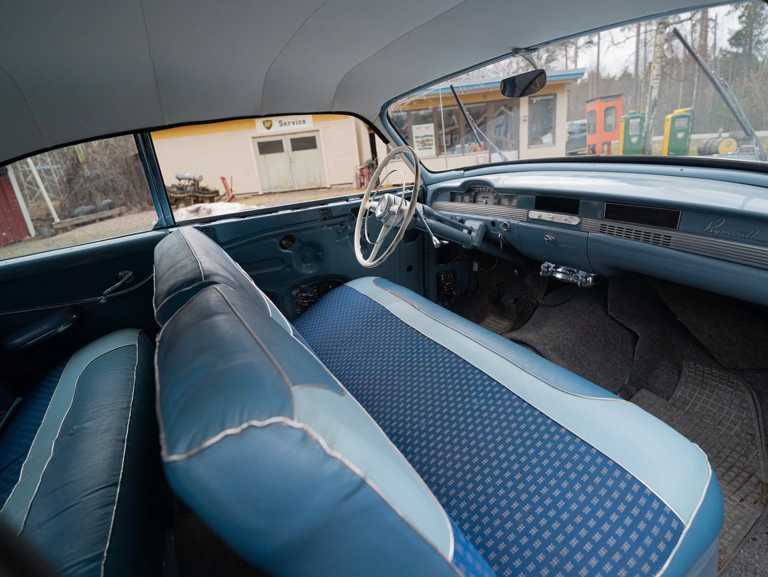 Innenraumfoto von 1953 Plymouth Belvedere 2 door HT Coupe (11)