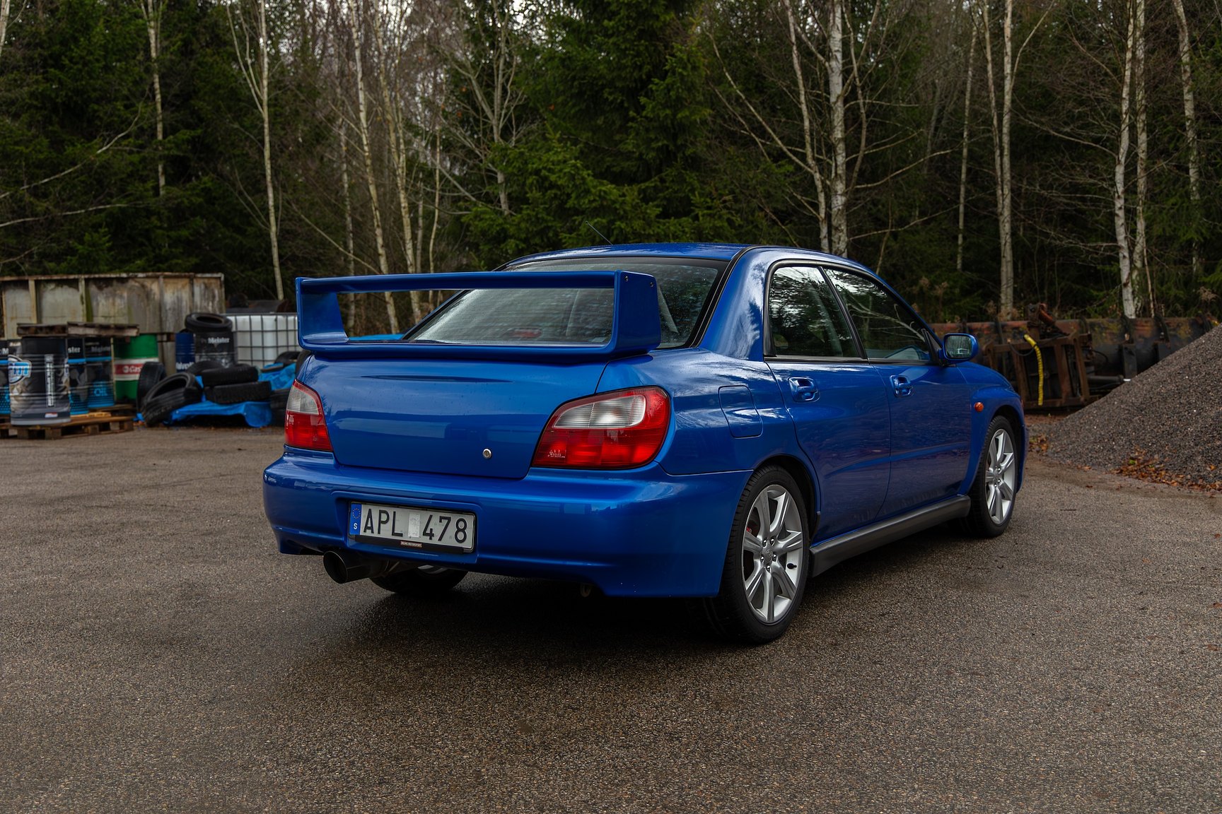 Aussenfoto 2001 Subaru Impreza 2.0 WRX Turbo 4WD