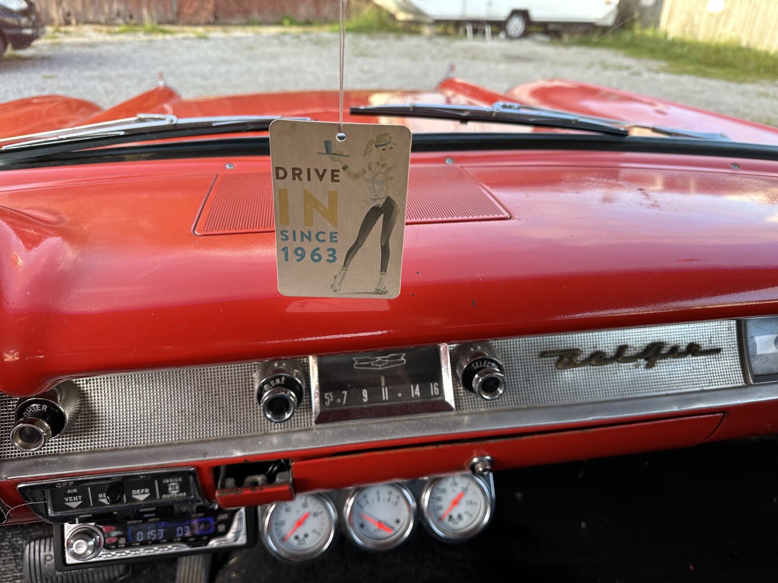 Innenraumfoto von 1957 Chevrolet Bel Air (41)