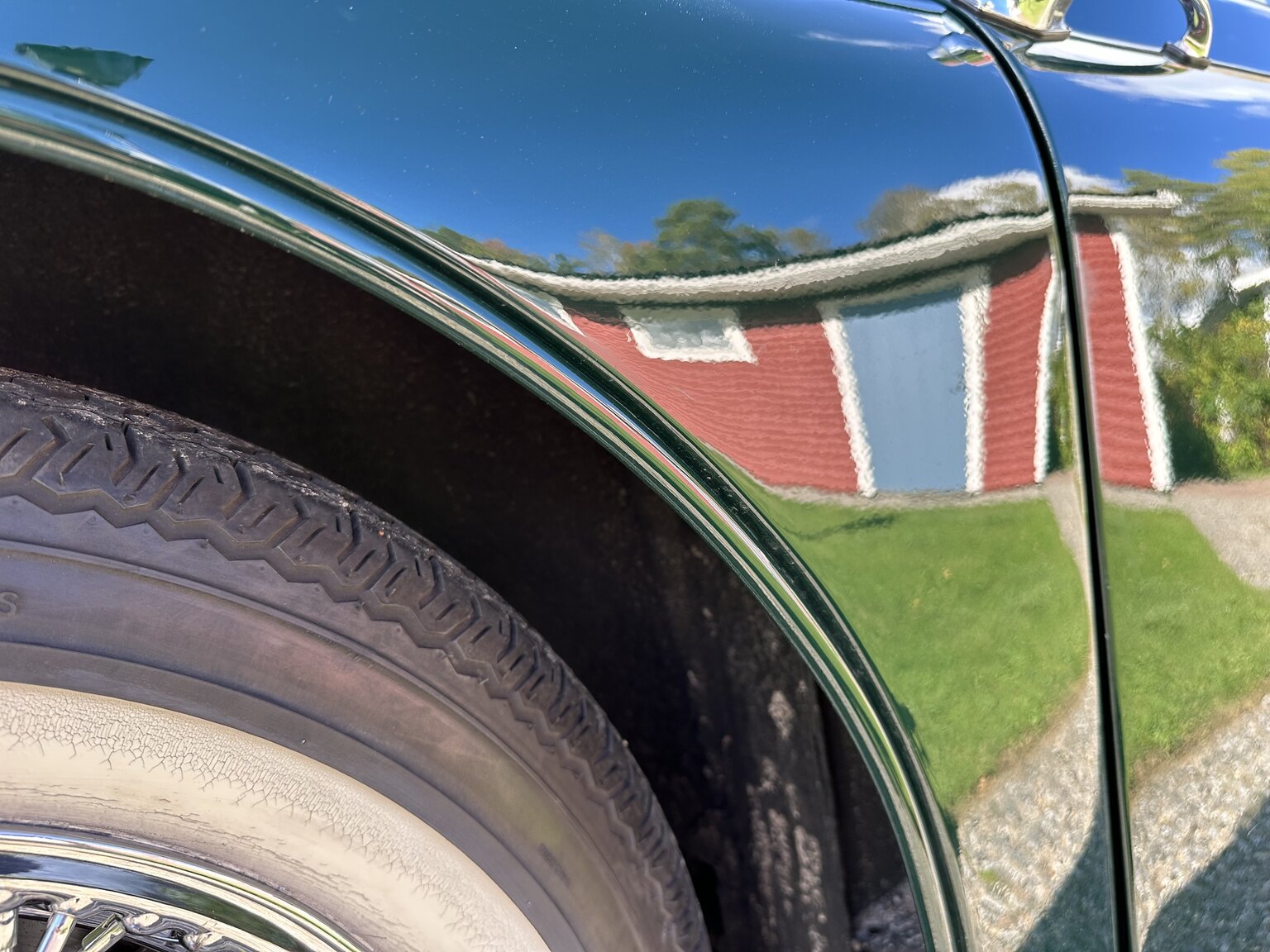 Exterior image of 1958 Jaguar XK150