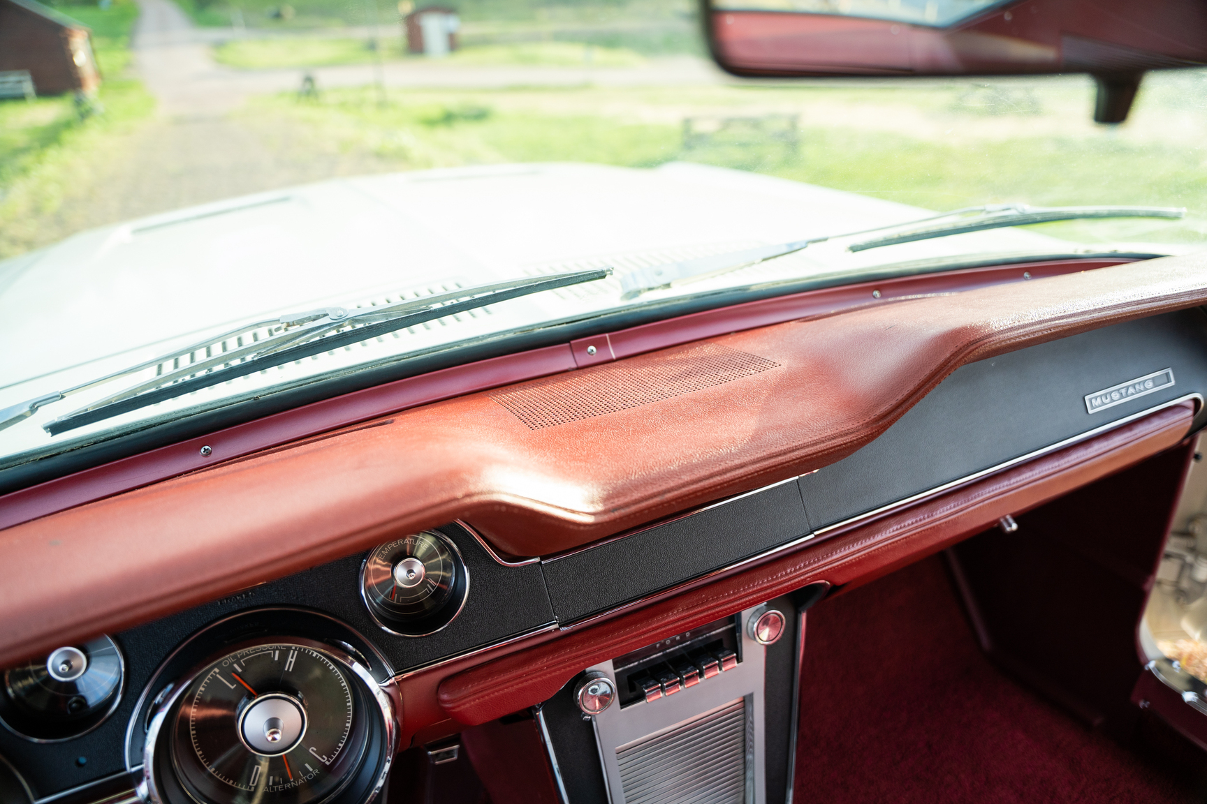 Interiörbild 1967 Ford Mustang Fastback (28)