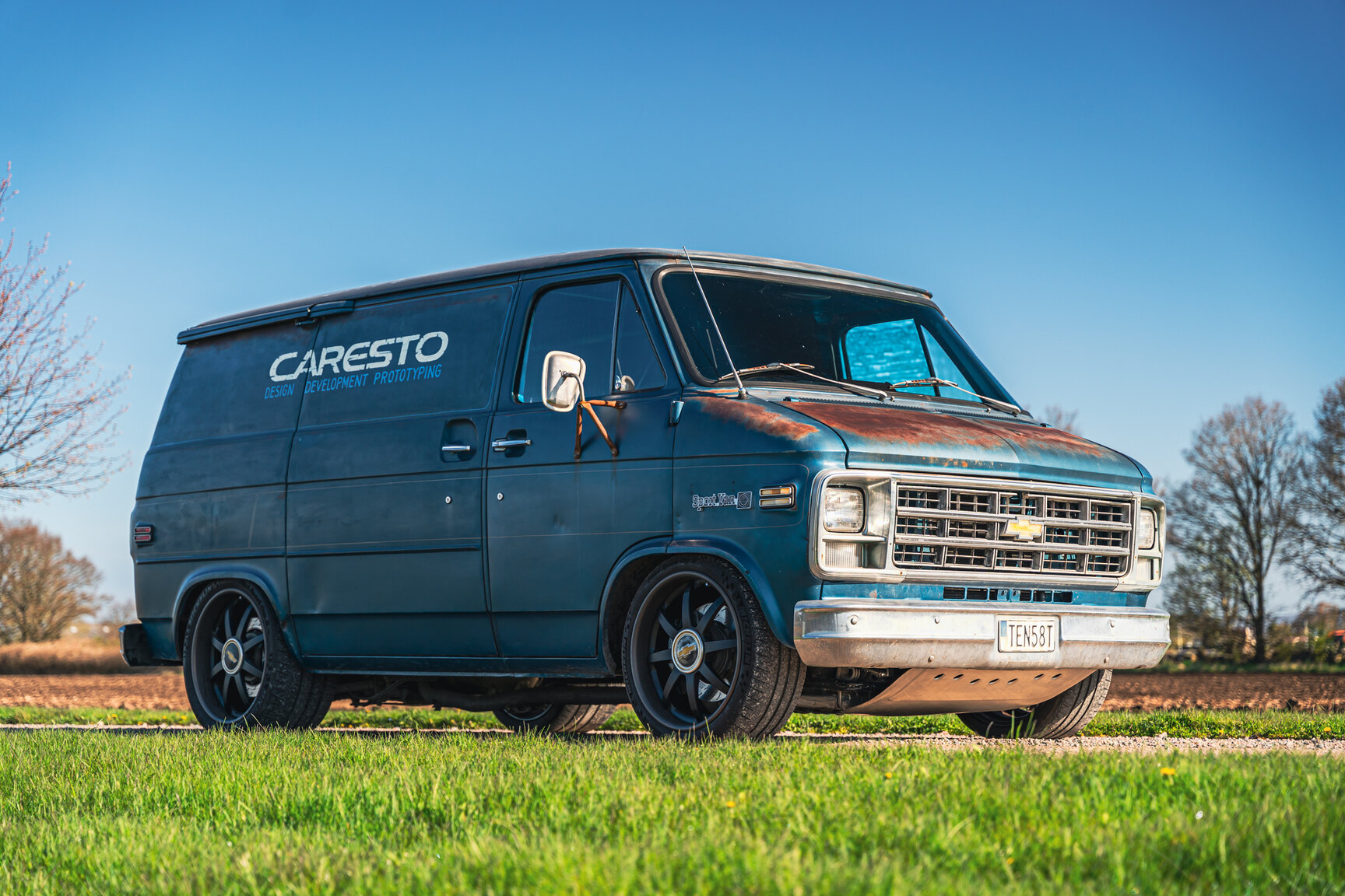 Exteriörbild på 1978 Chevrolet G10 Sport Van