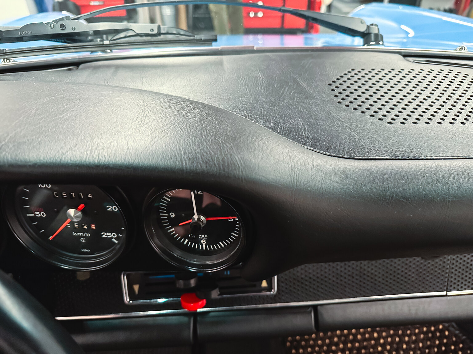Interiörbild 1970 Porsche 911 E Targa