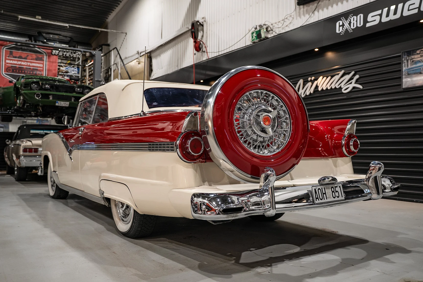 Aussenfoto 1956 Ford Fairline Sunliner V8 (6)