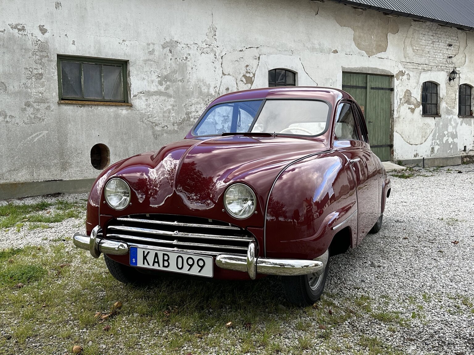 Exteriörbild på 1955 Saab 92 B De Luxe (39)