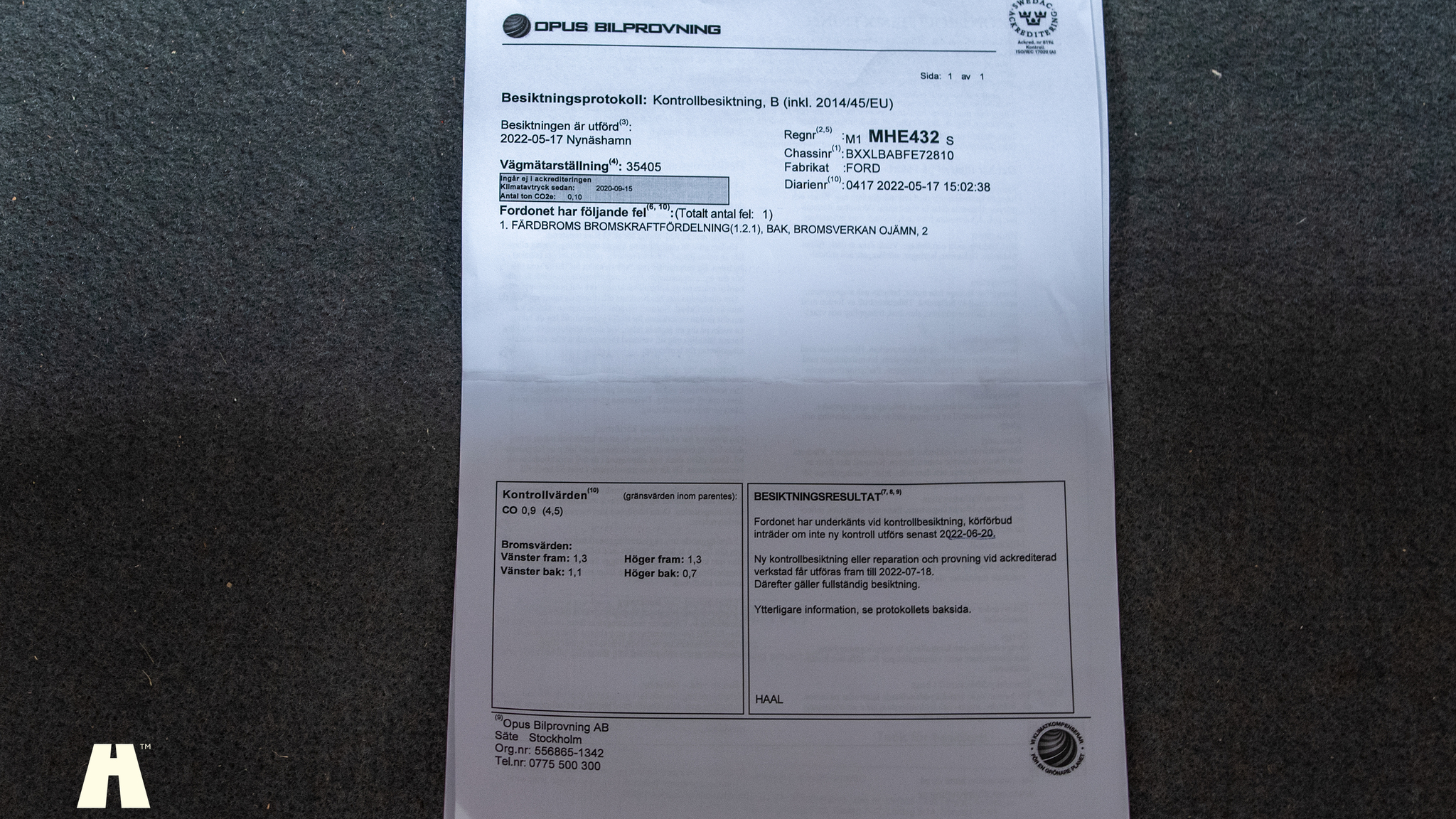 Dokumentation för 1986 Ford Escort 1.6 Hatchback 3-door  (24)