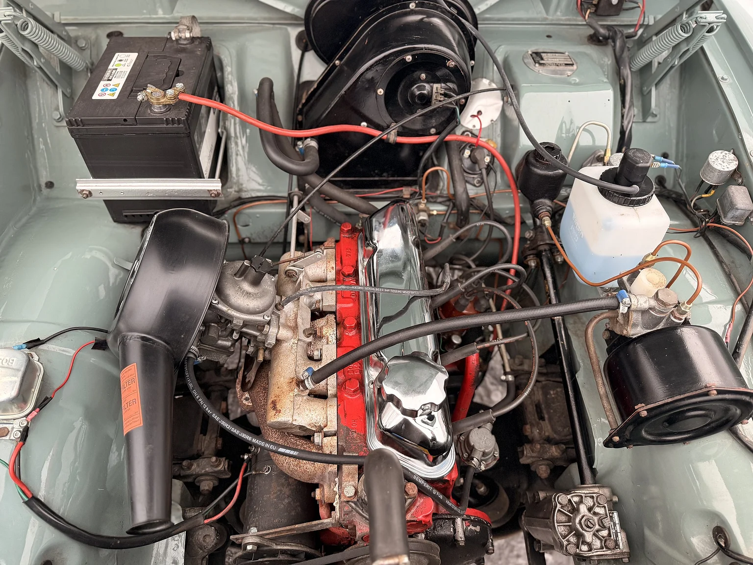 1968 Volvo Amazon 121 P220 (2), Mekanik