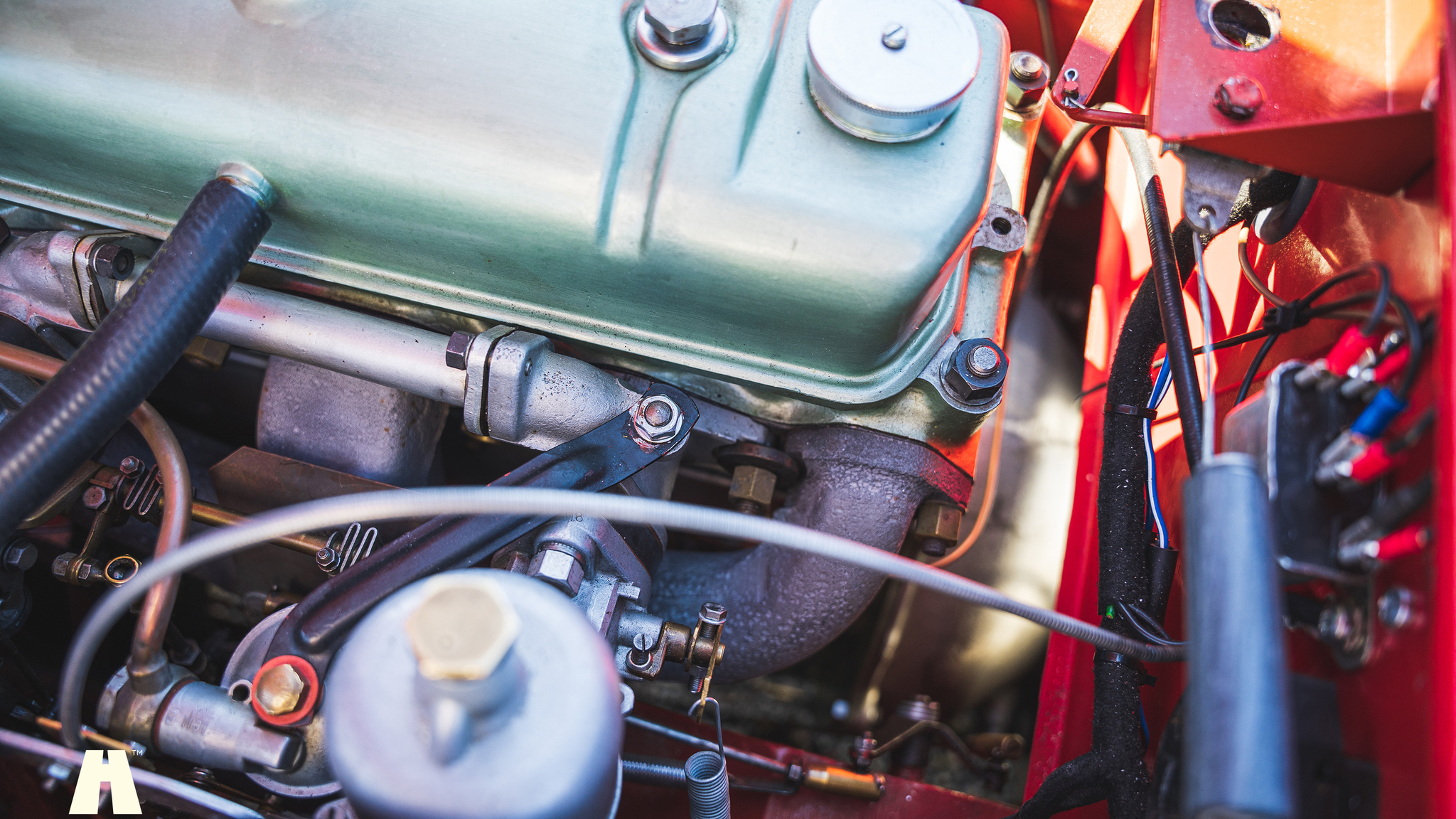Image of 1954 Austin Healey 100 BN1 (25) mechanics