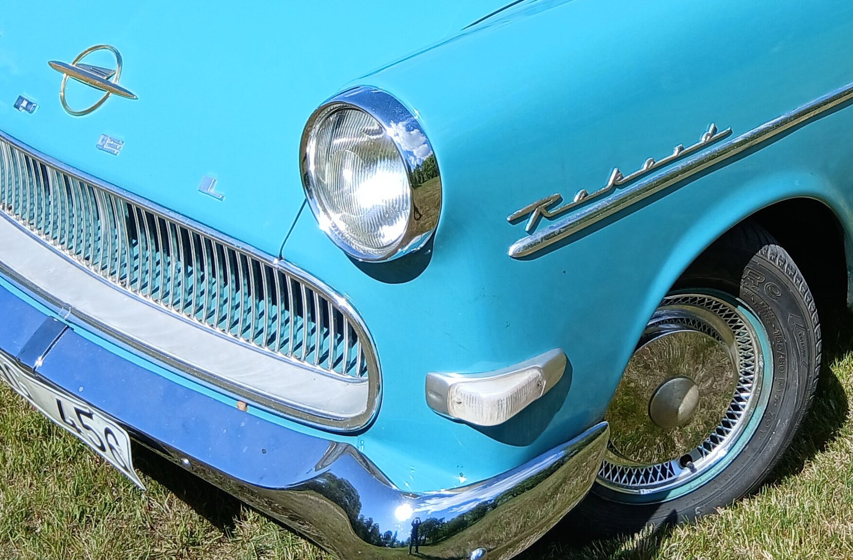 Aussenfoto 1958 Opel Olympia Rekord