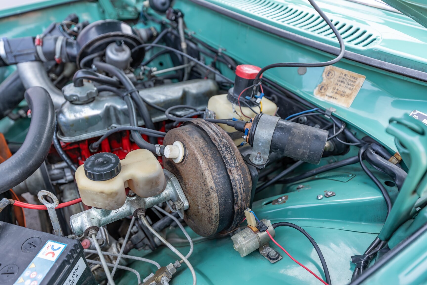 1973 Volvo 144, Mekanik