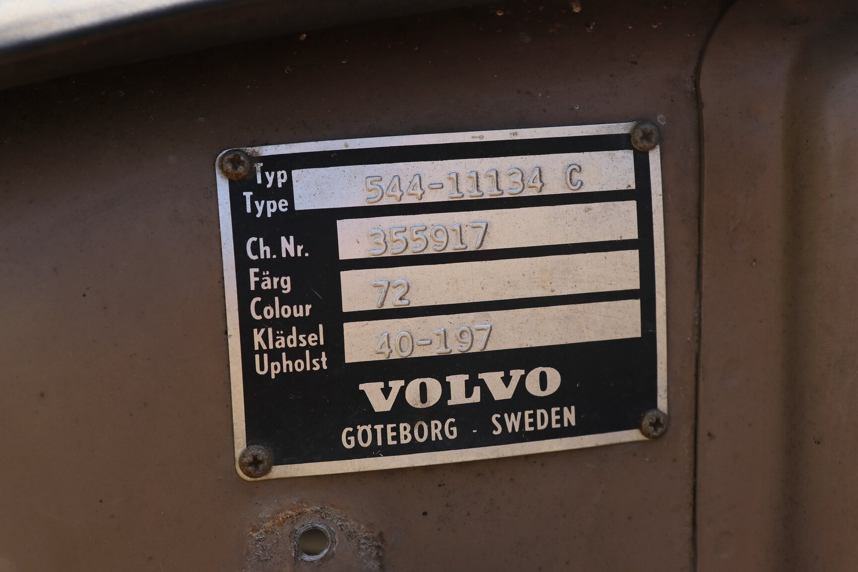 1961 Volvo PV 544C (6), Mekanik