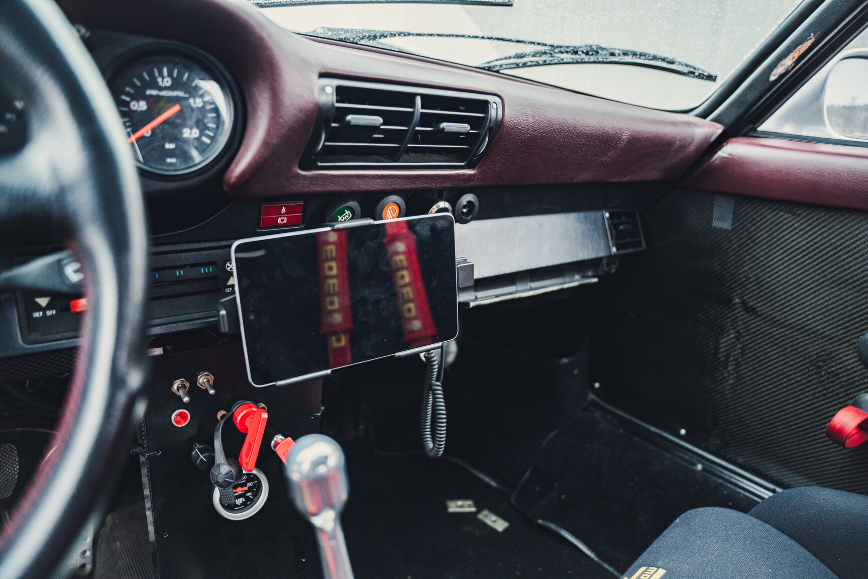 Interiörbild 1978 Porsche 911 930 Turbo