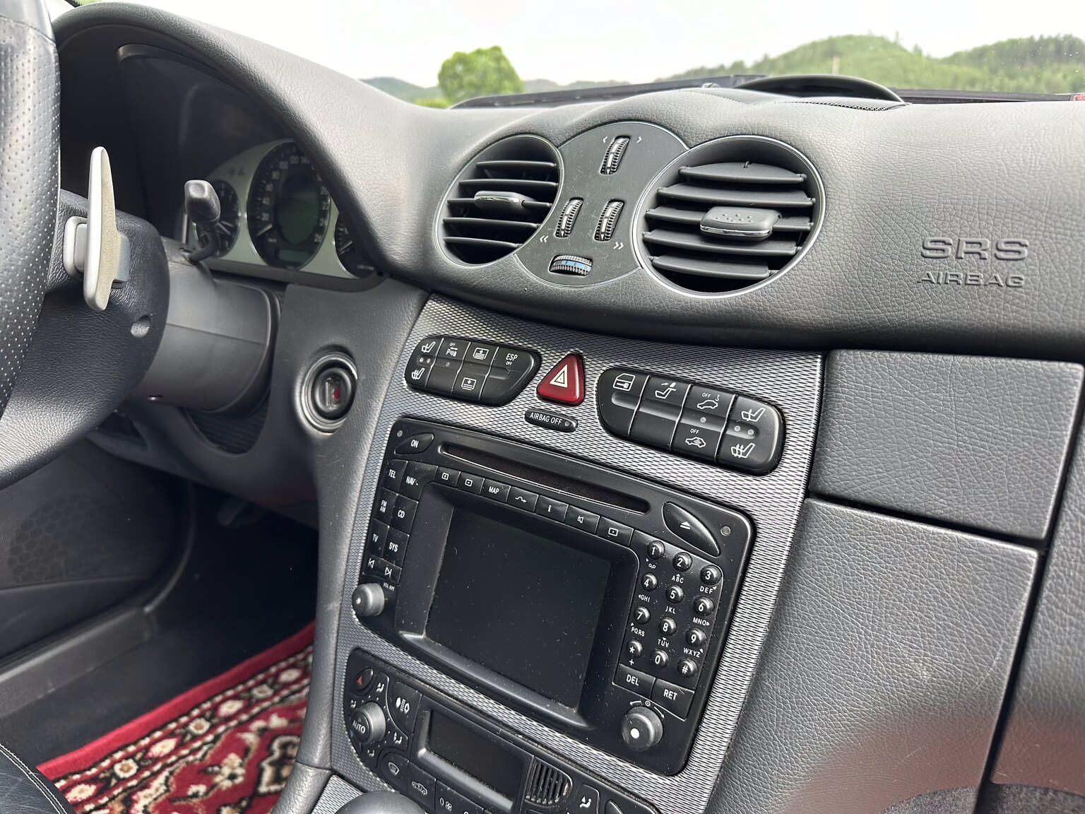 Interiörbild 2003 Mercedes CLK 500