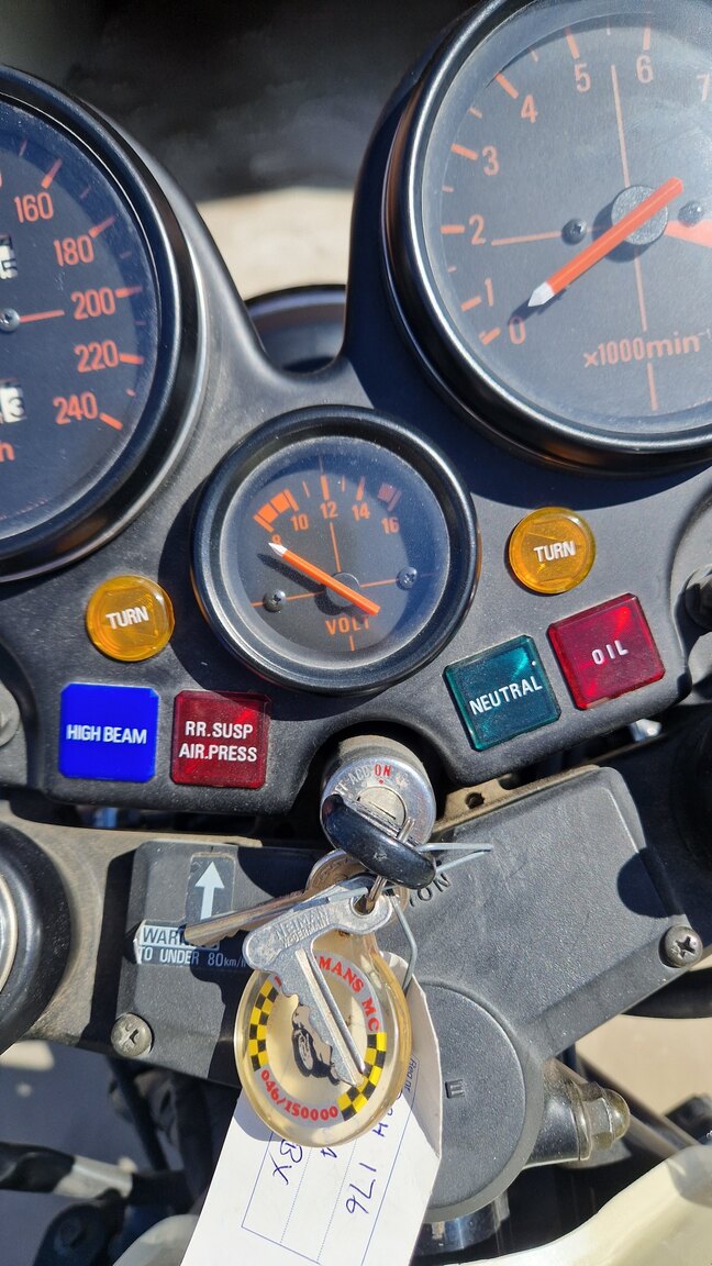 Exterior image of 1982 Honda CBX1000