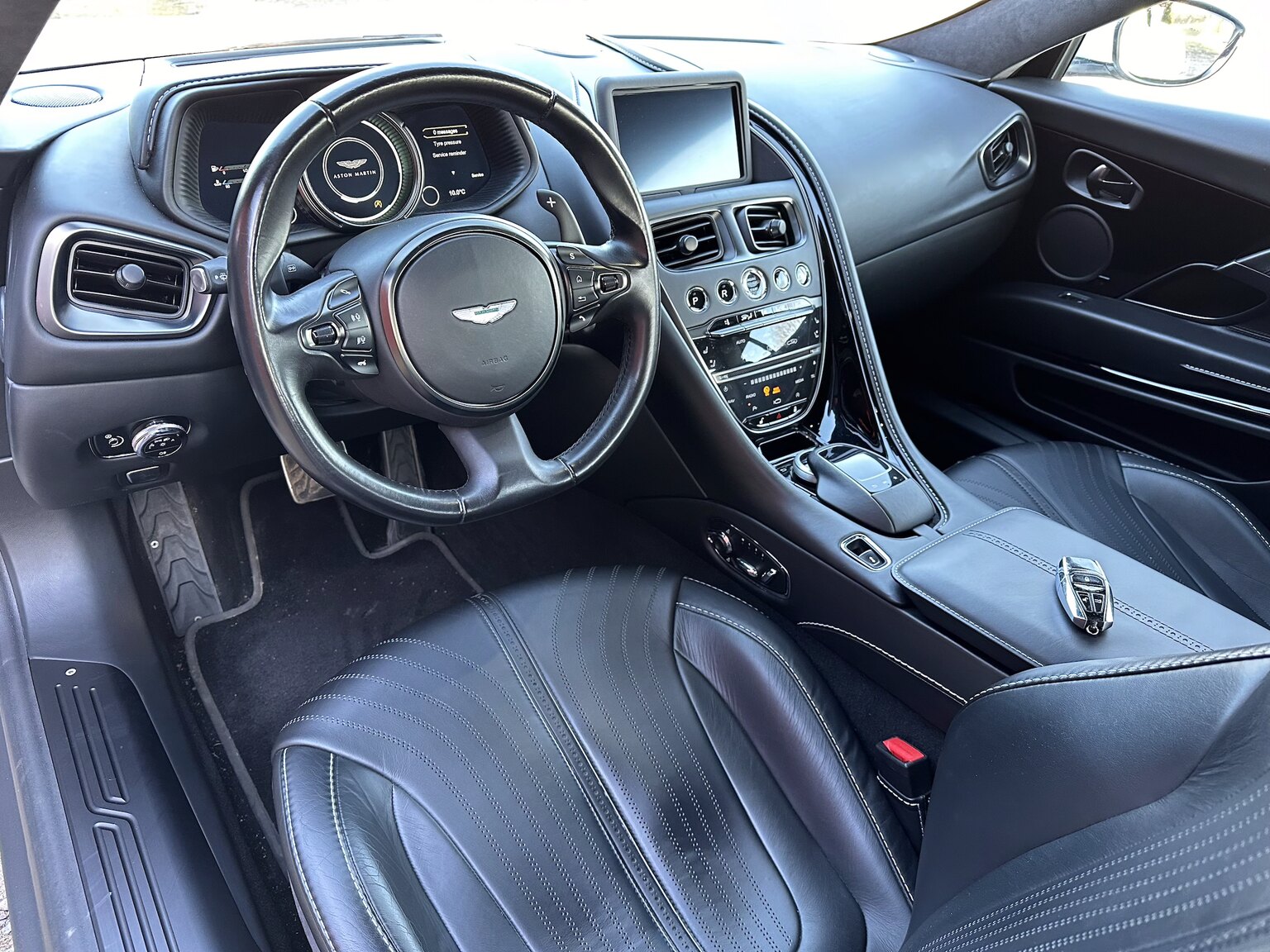 Interior image of 2018 Aston Martin DB11