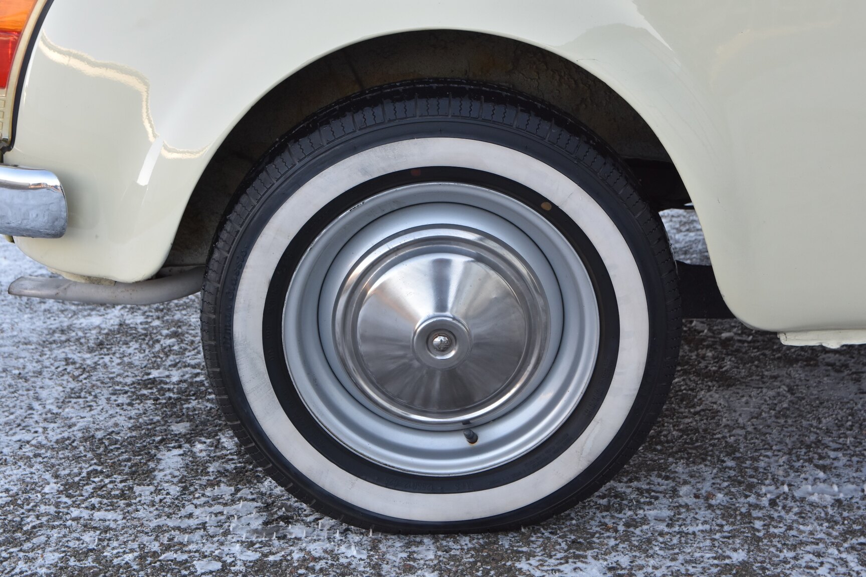 Exteriörbild på 1968 Fiat 500