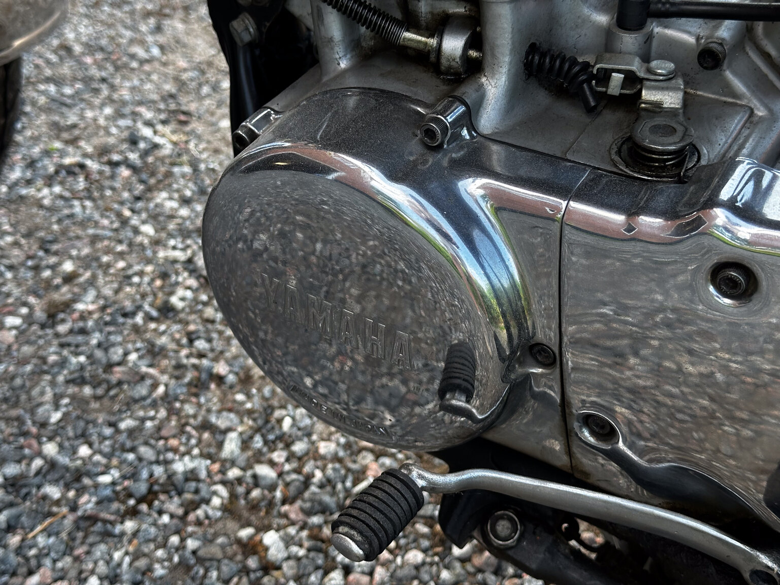Image of 1979 Yamaha SR500 mechanics