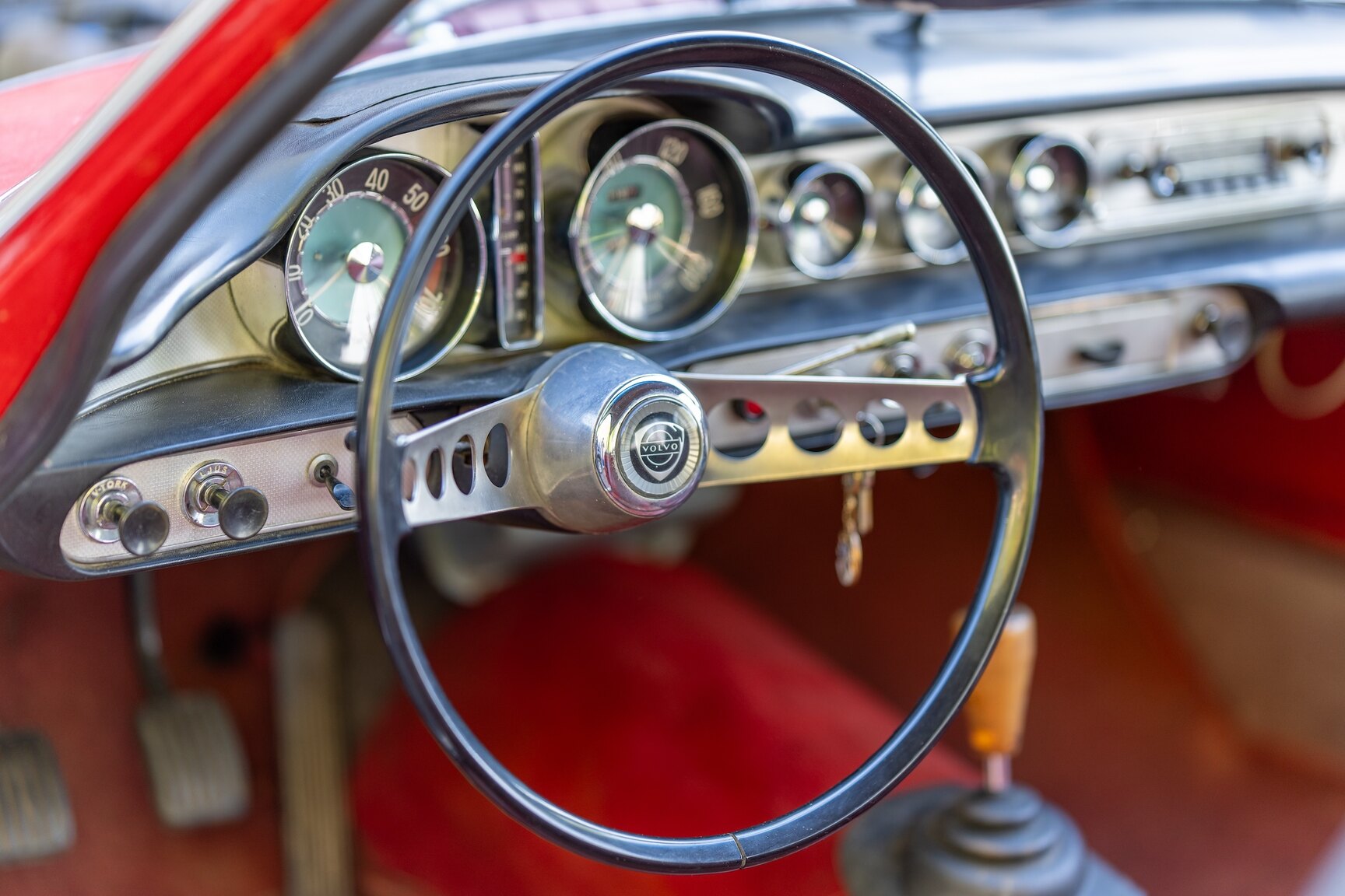 Interior image of 1961 Volvo P1800