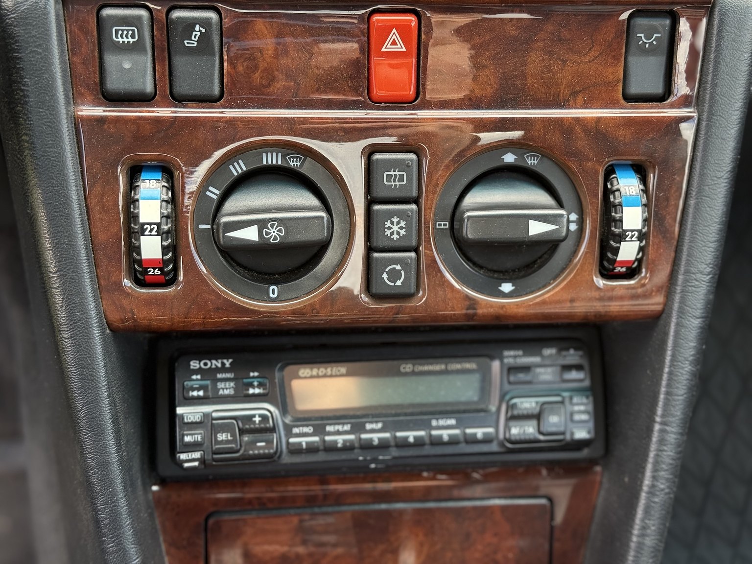 Interior image of 1990 Mercedes-Benz 300CE-24