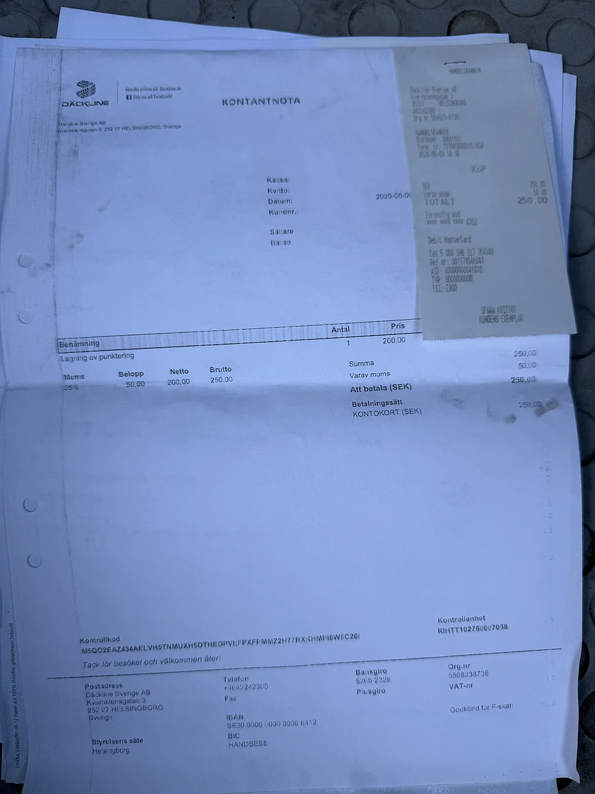 Dokumentation för 2001 SAAB 9-3 Aero (5)