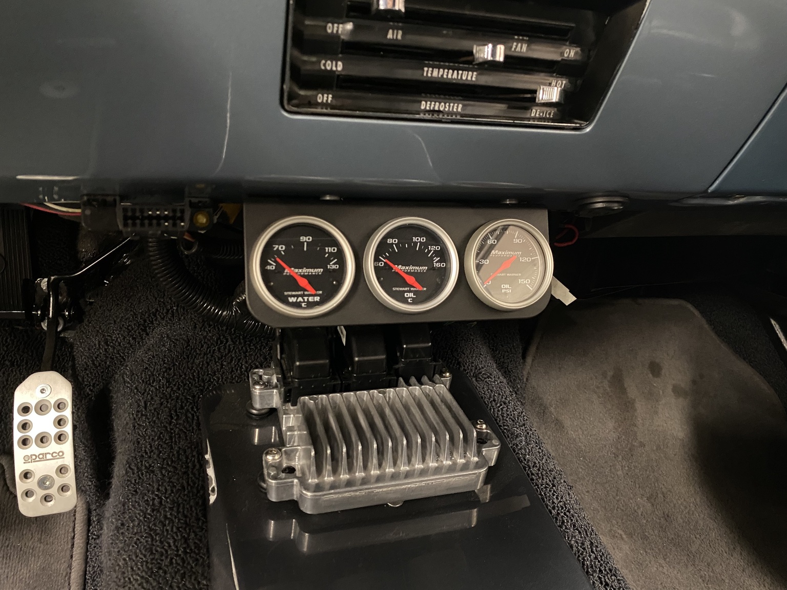 Interiörbild 1966 Chevrolet Chevelle Malibu Pro Touring (10)