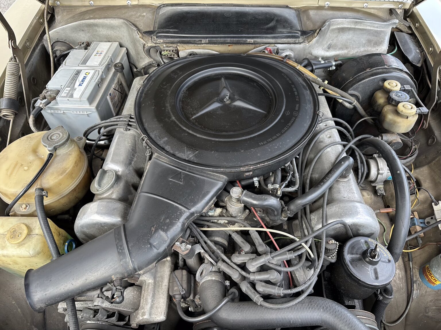 1974 Mercedes benz 450 SL, Mekanik