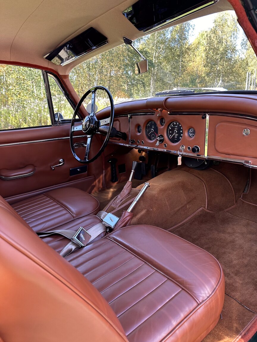 Interior image of 1958 Jaguar XK150