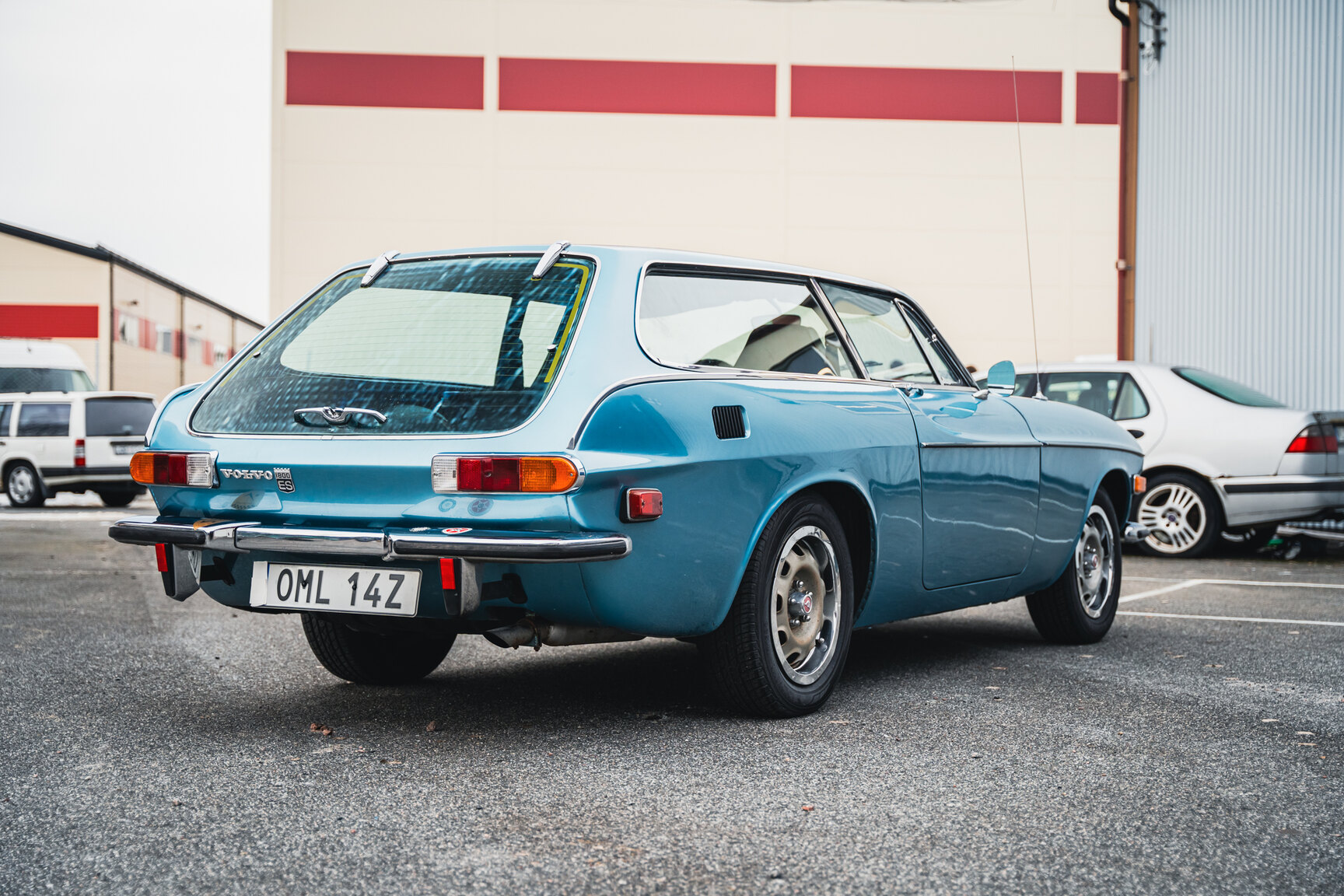 Exteriörbild på 1972 Volvo 1800 ES