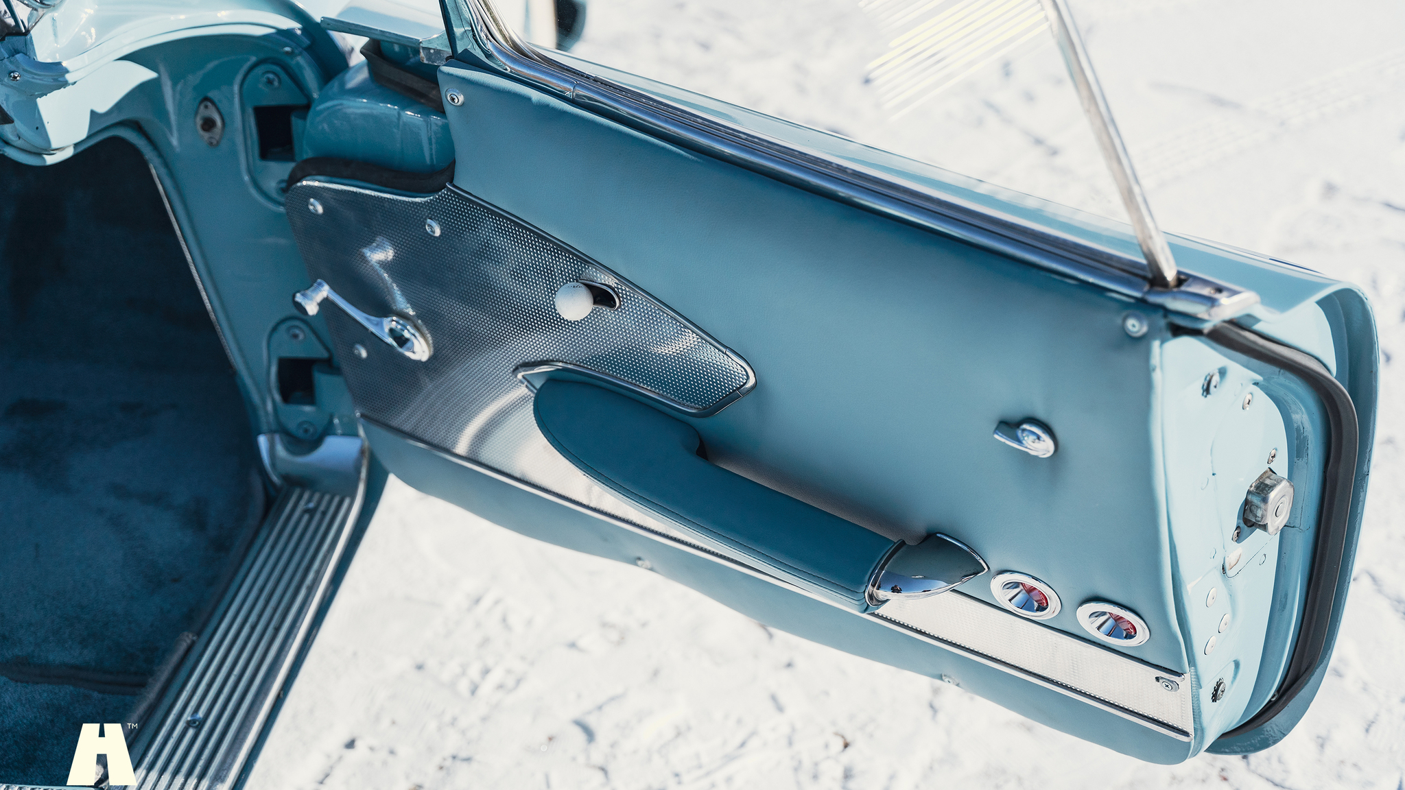 Interiörbild 1960 Chevrolet Corvette