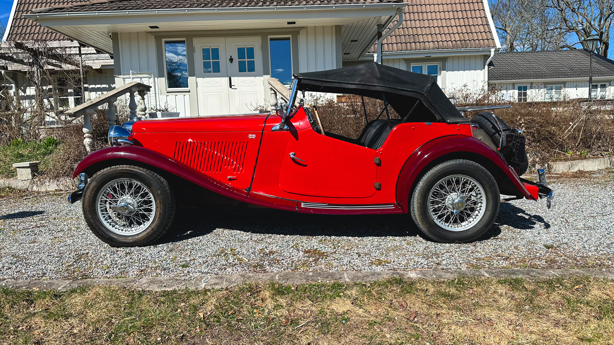 Aussenfoto 1951 MG TD MIDGET