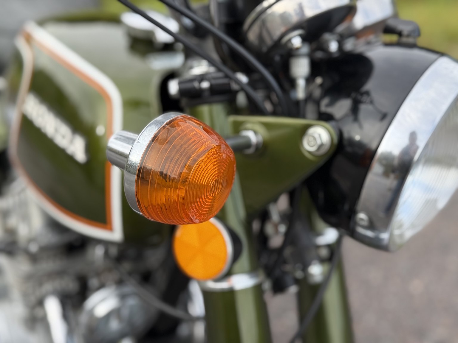Aussenfoto 1973 Honda CB350 Four