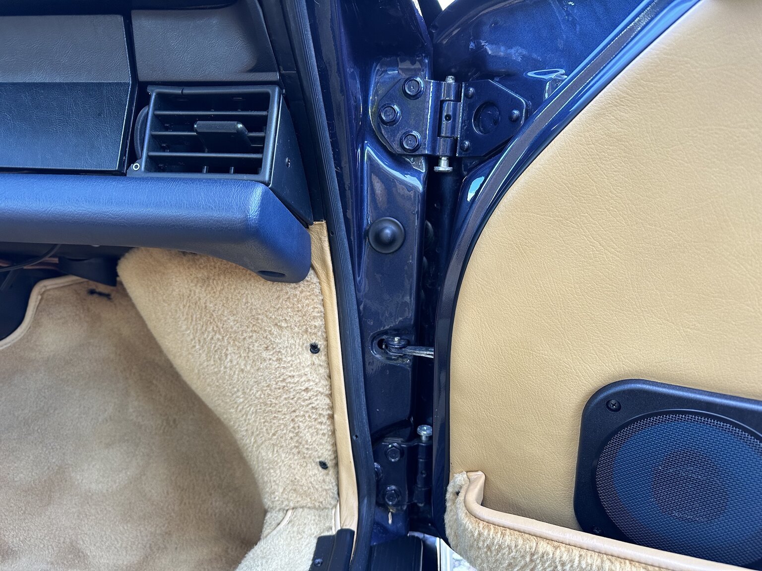 Interiörbild 1986 Porsche 911 Carrera 3.2