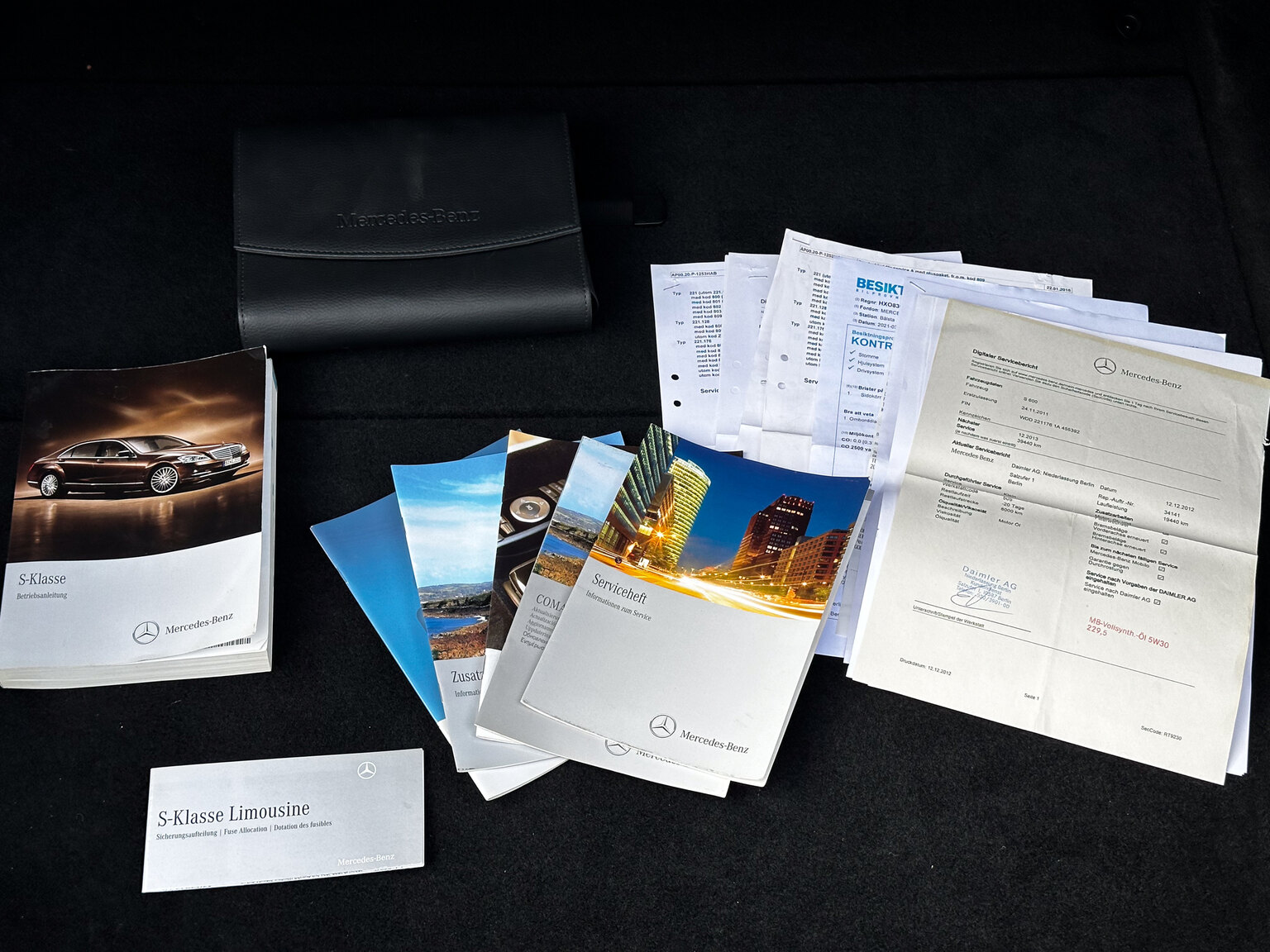 Documentation for 2011 Mercedes-Benz S600