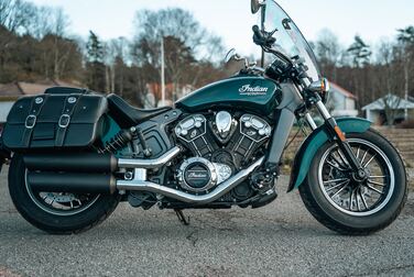 Exteriörbild på 2018 Indian Scout