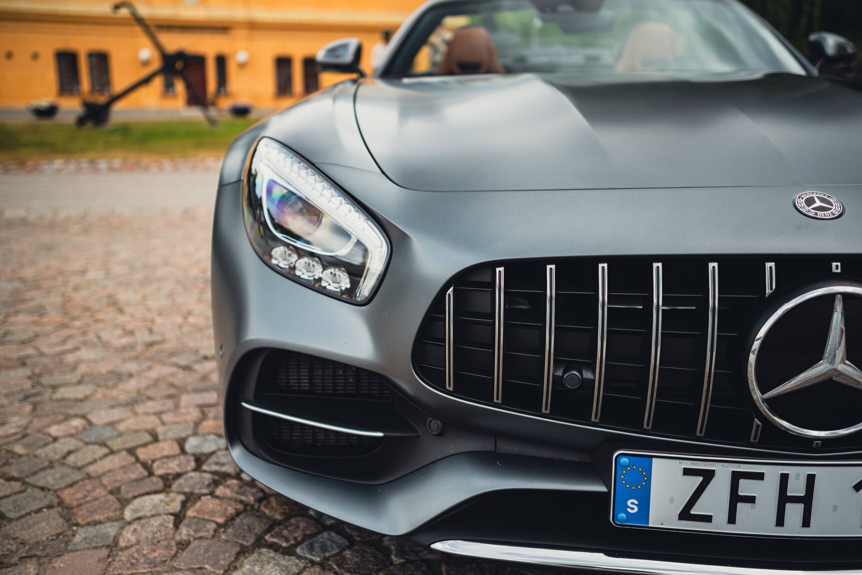 Exterior image of 2018 Mercedes-Benz AMG GT C