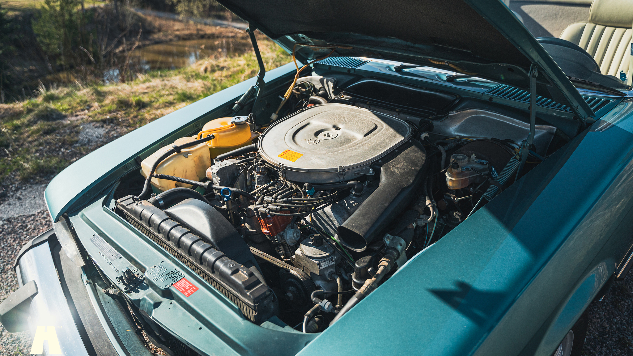 Image of 1985 Mercedes-Benz 380 SL mechanics