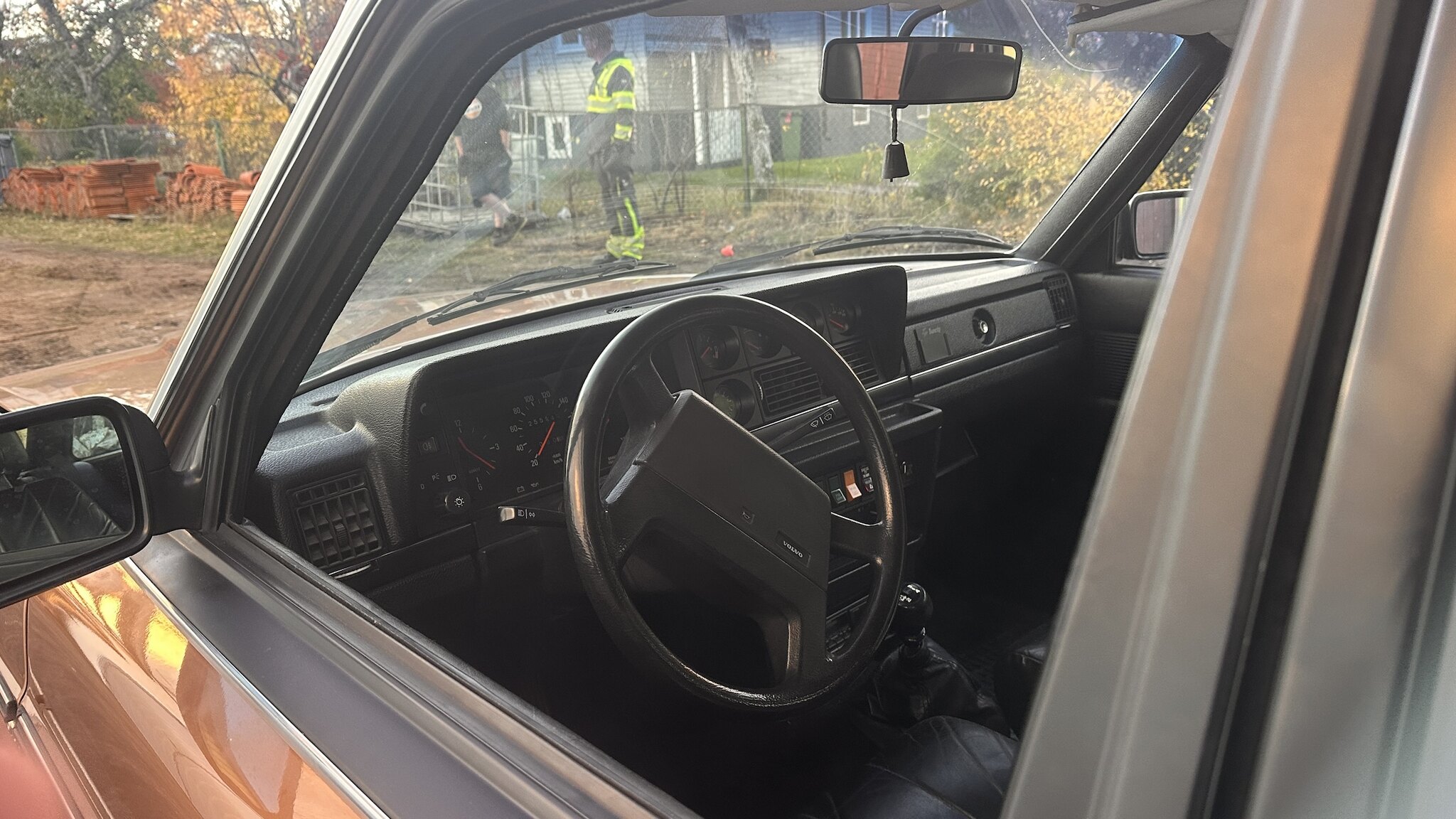 Interiörbild 1981 Volvo 244 GLE D6