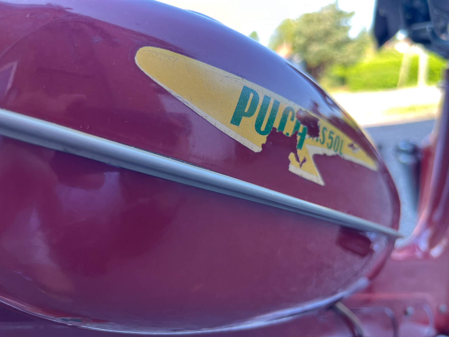 Exteriörbild på 1956 Puch MS 50 L (24)