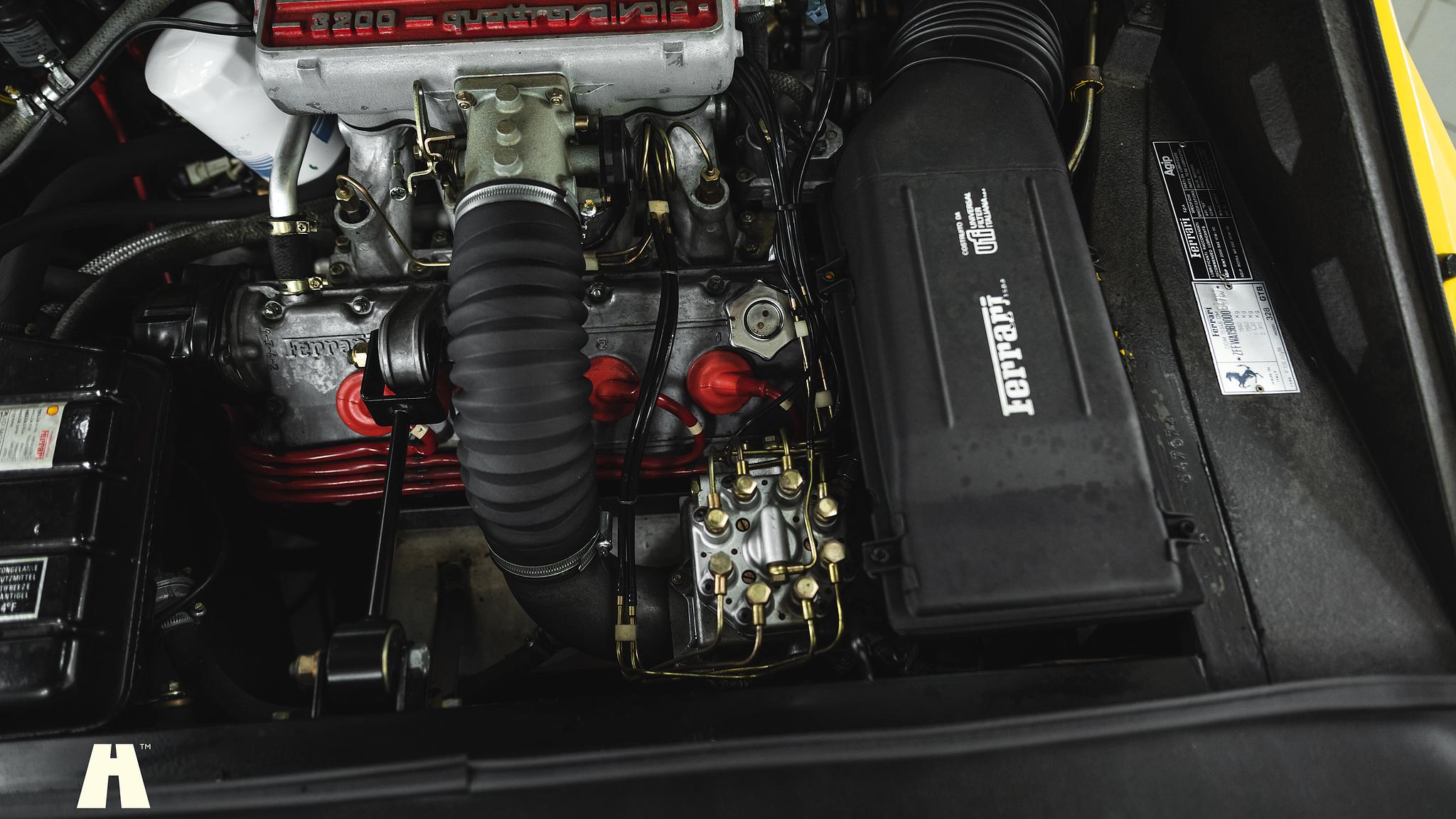 1986 Ferrari 328 GTB, Mekanik