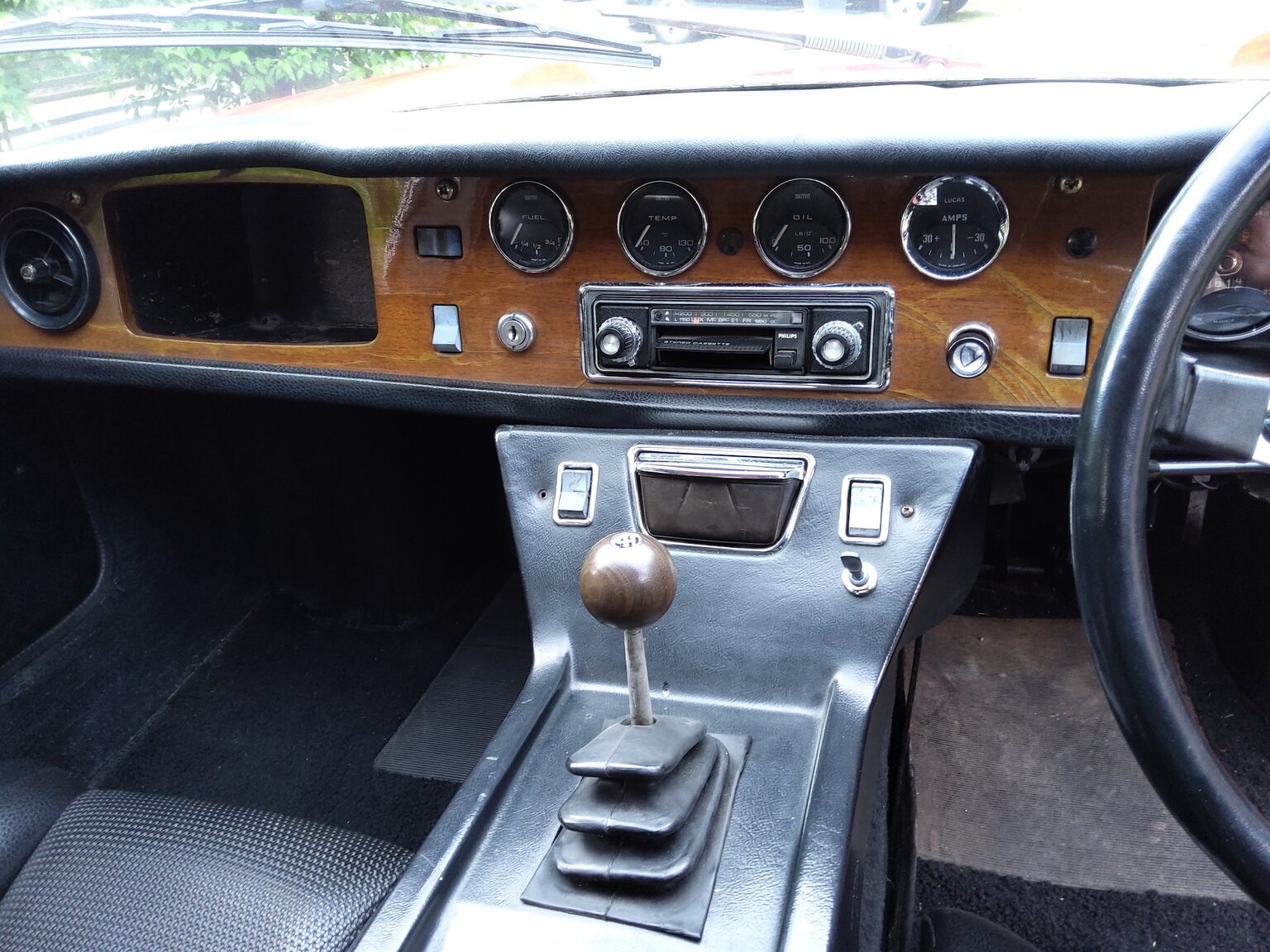 Innenraumfoto von 1971 Lotus Europa S2 