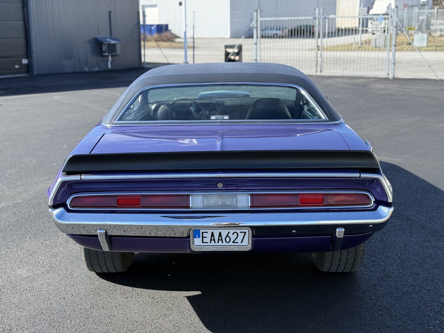 Exteriörbild på 1970 Dodge Challenger T/A 440 cui