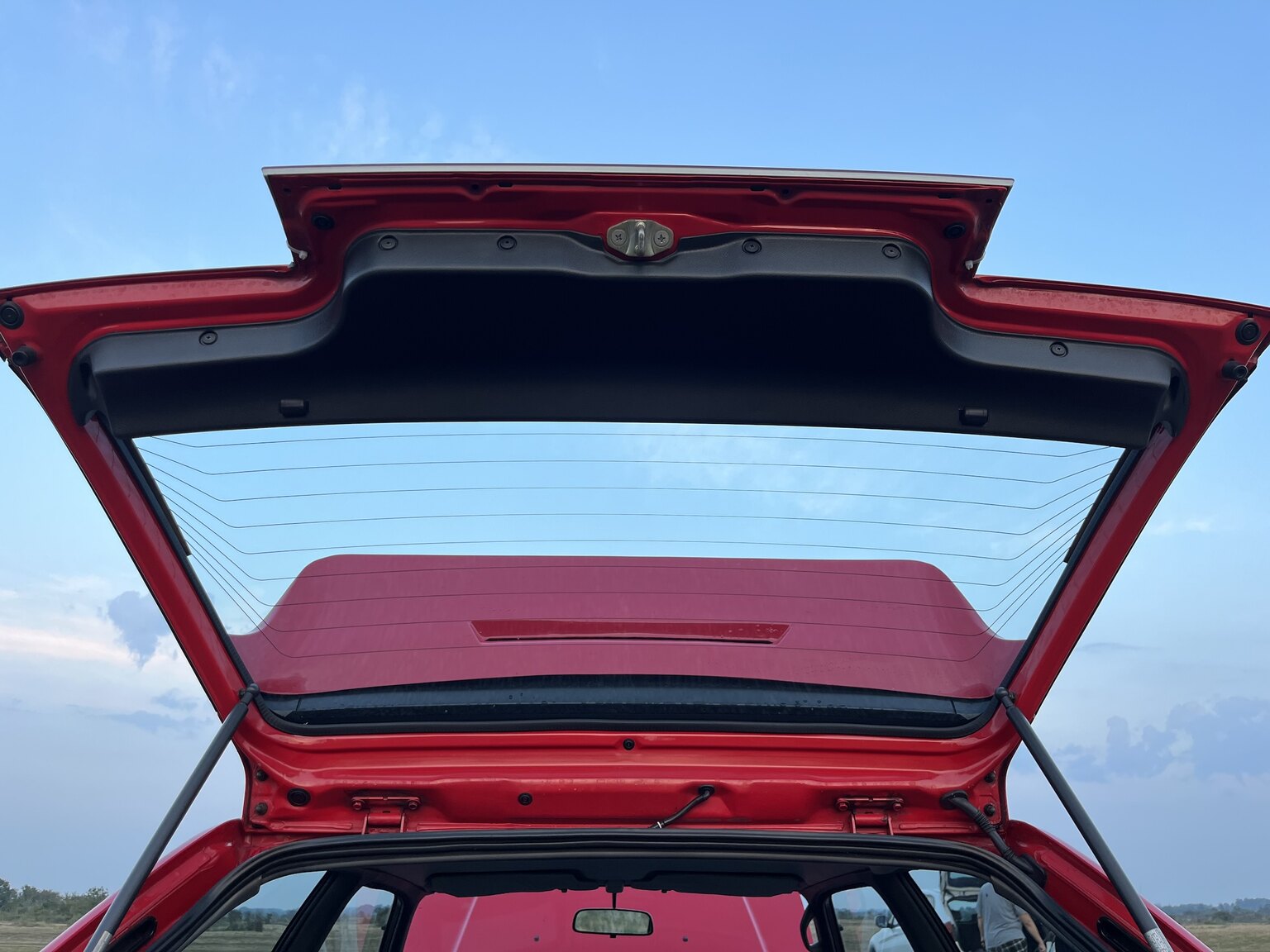 Innenraumfoto von 1989 Honda Civic