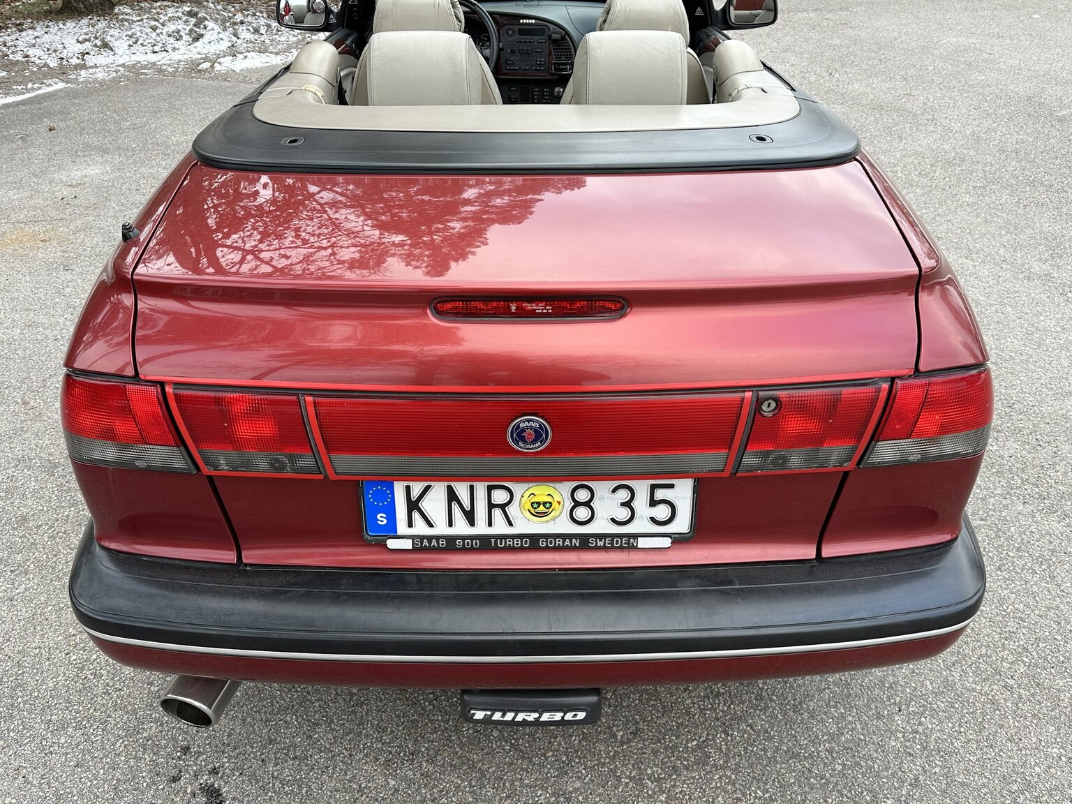Exteriörbild på 1997 Saab 900 Cabriolet - En ägare