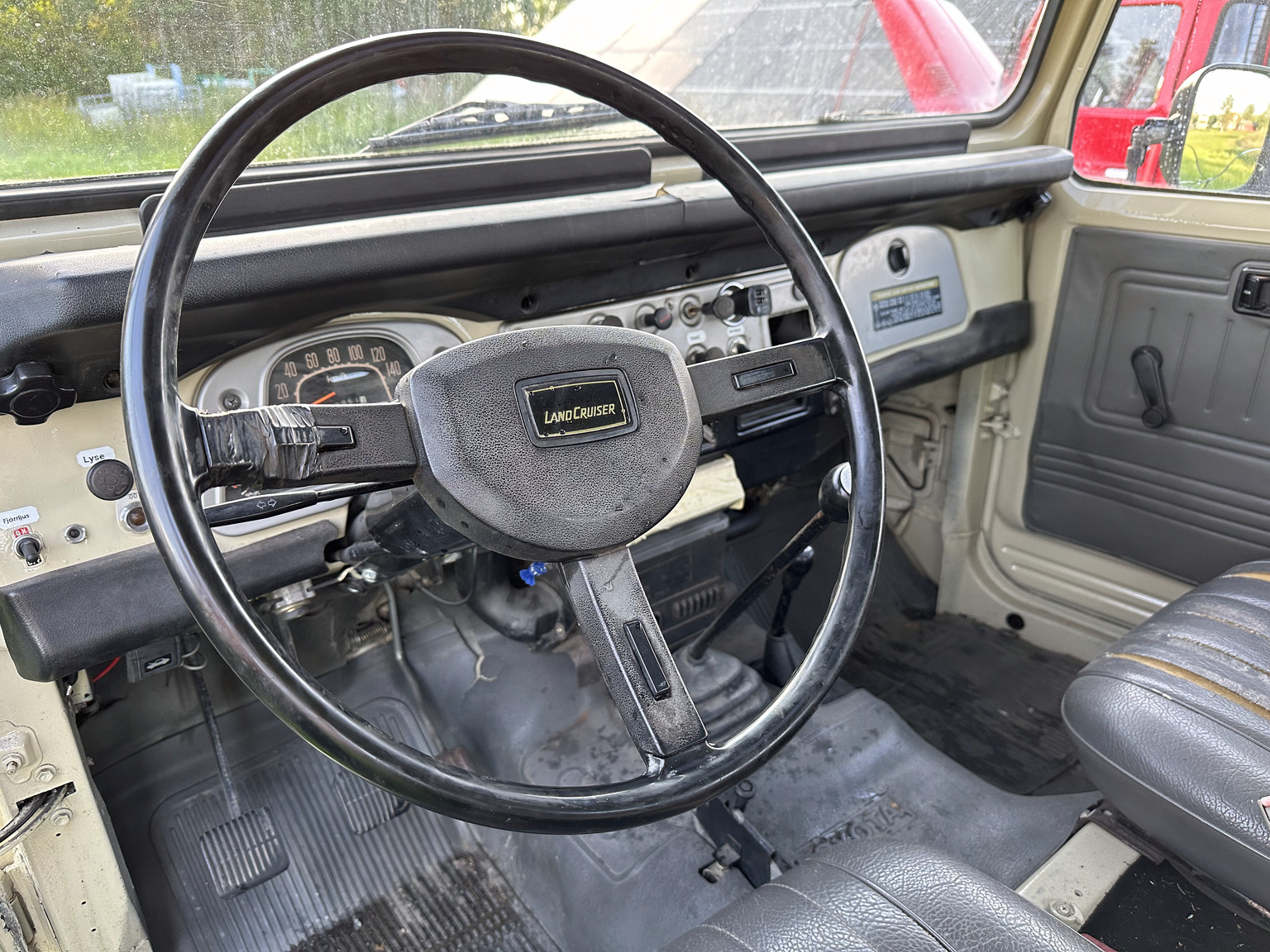 Interiörbild 1985 Toyota Land Cruiser BJ 42
