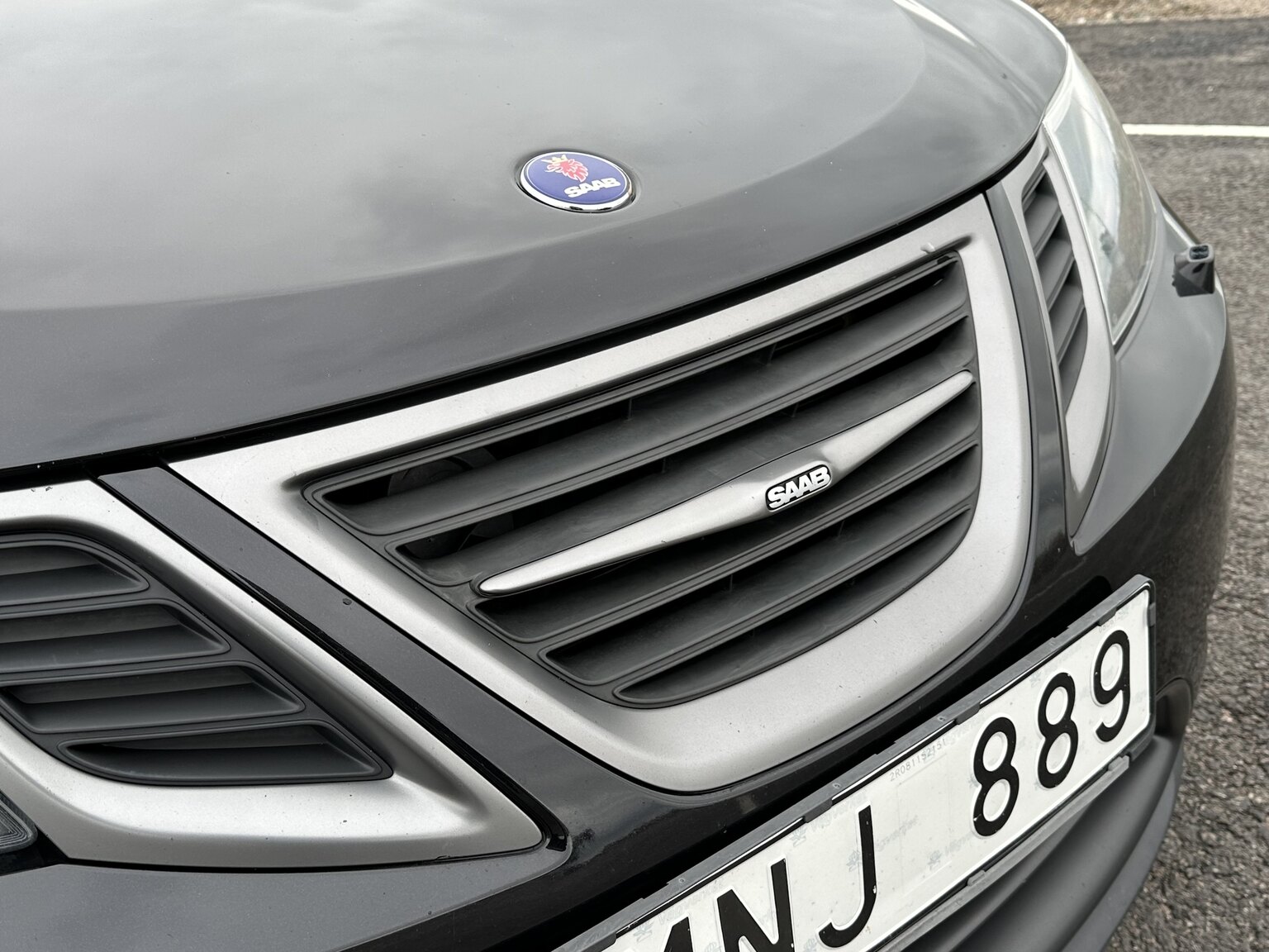 Exteriörbild på 2008 Saab 9-3 Turbo X