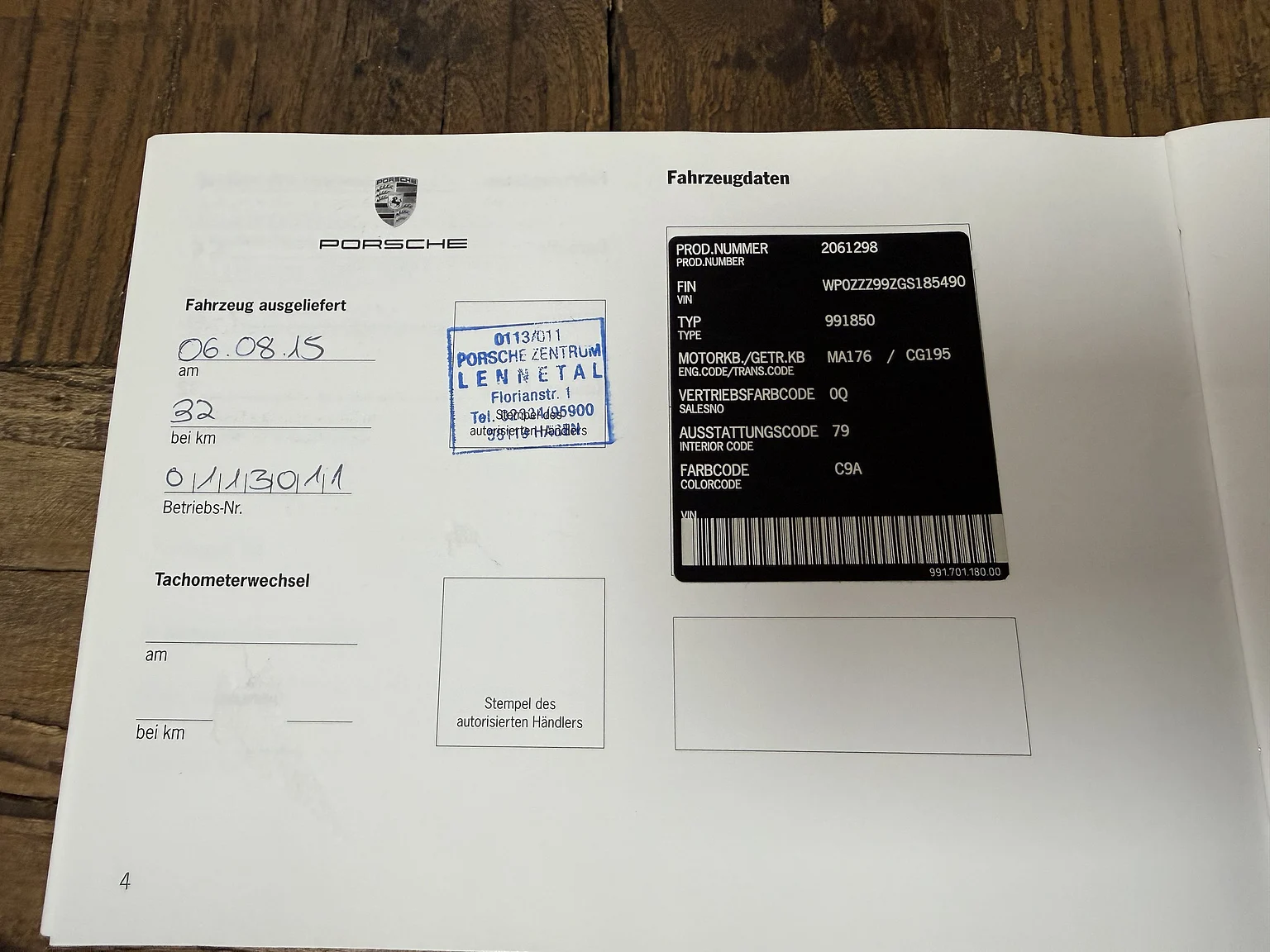 Dokumentation, 2016 Porsche 911 GT3 RS (18)