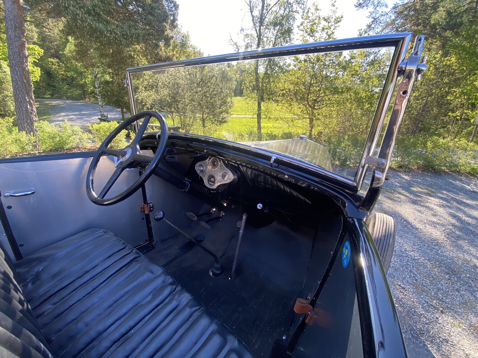 Interior image of 1930 Ford Model A Brookville Roadster