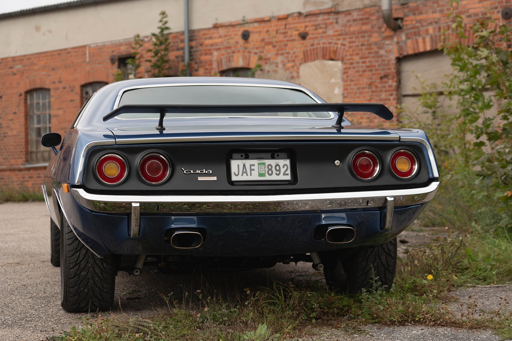 Exterior image of 1972 Plymouth Cuda 340/408