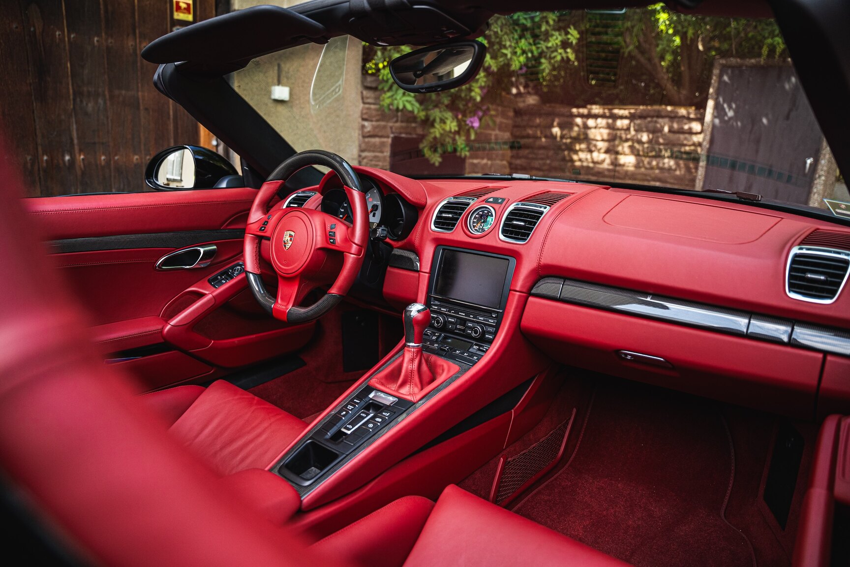 Interiörbild 2013 Porsche Boxster S (1)