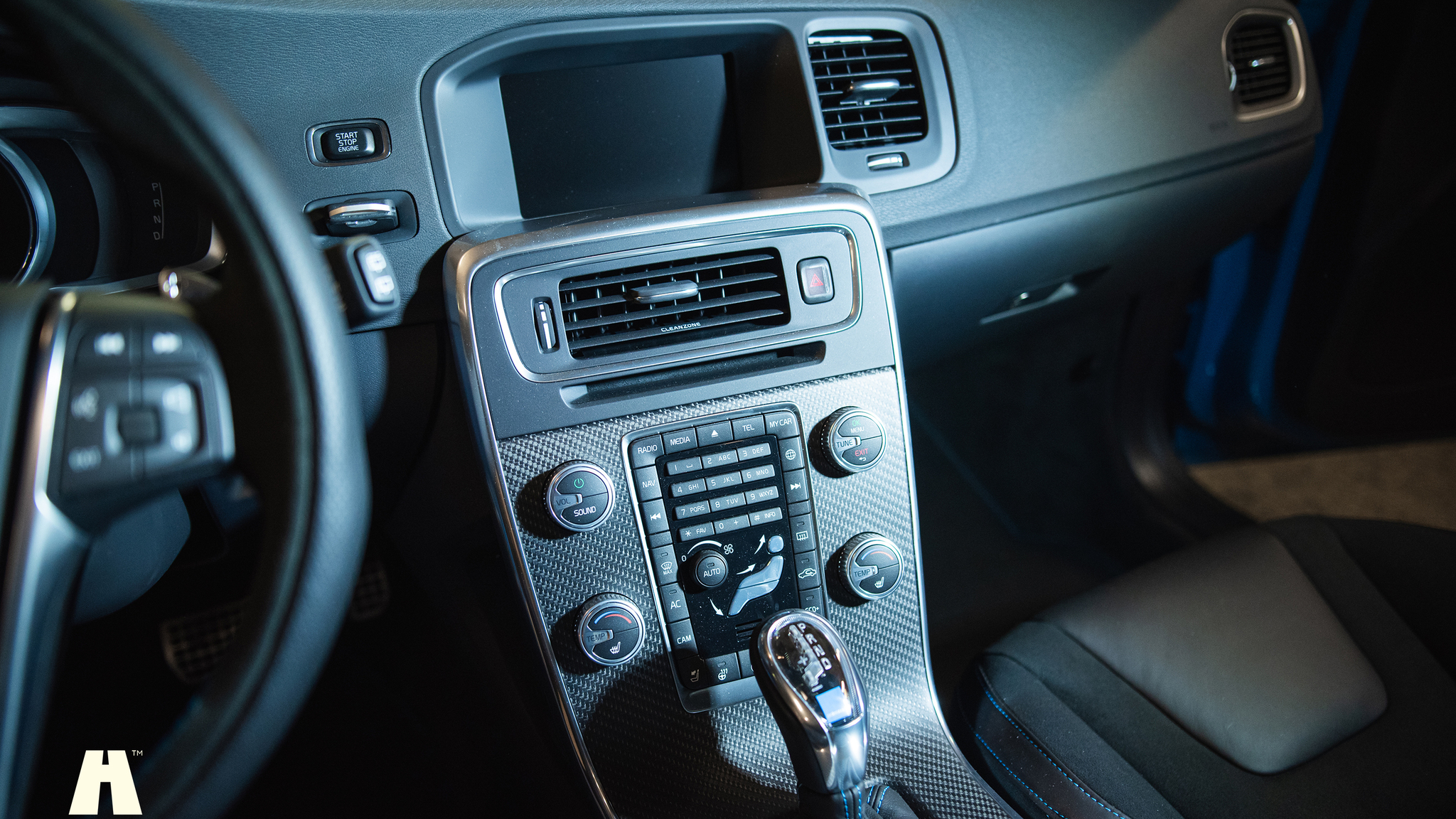 Interiörbild 2017 Volvo V60 Polestar T6